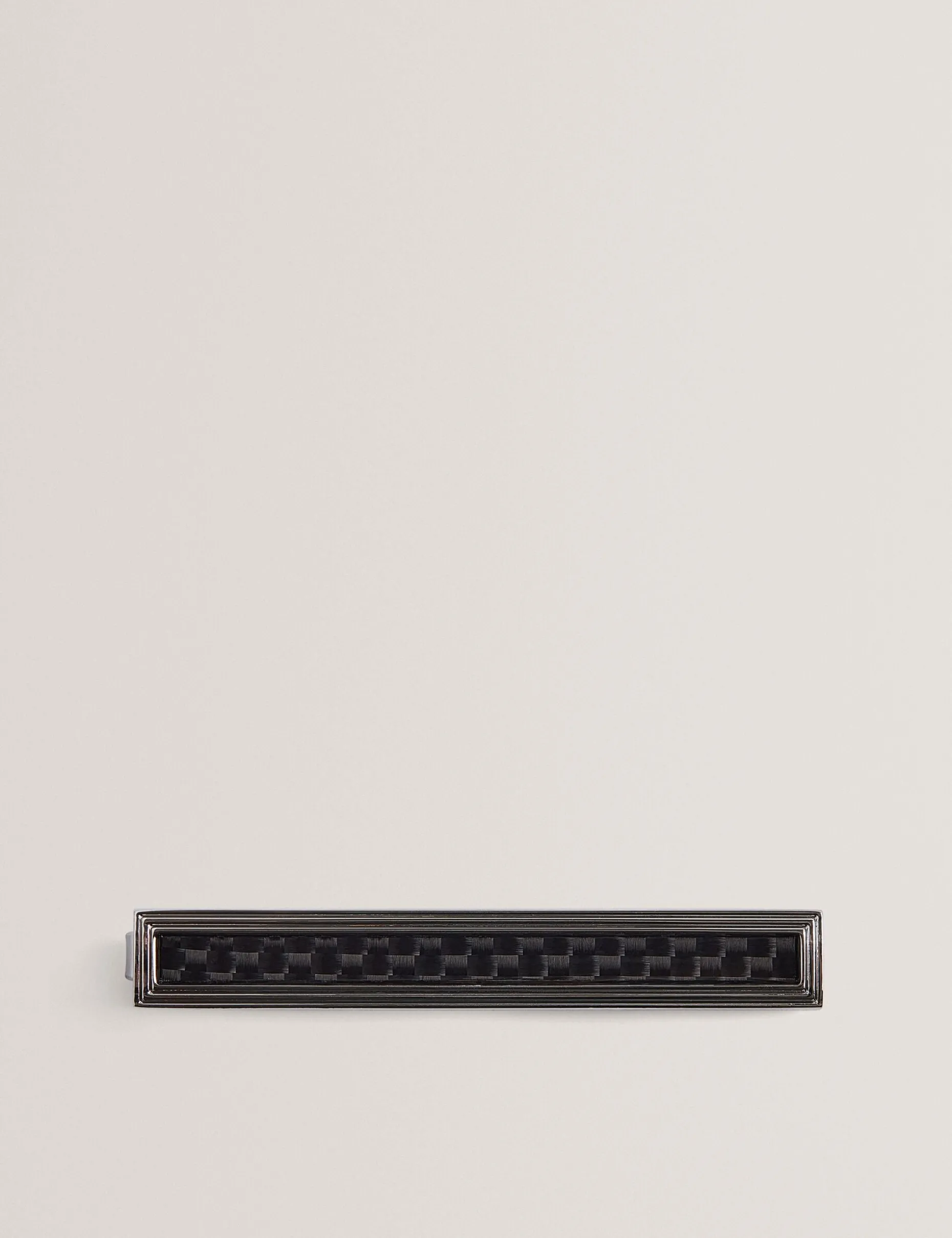 Carbon Cufflink And Tie Clip Set