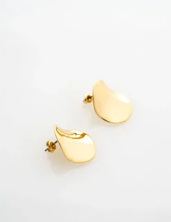 Concave Large Stud Earrings