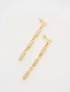 Cosmic Crystal Drop Earrings