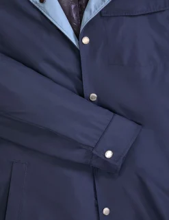 Cotton Blend Coach Jacket