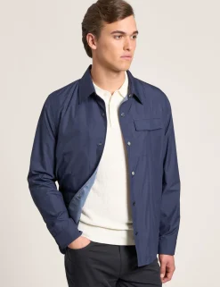 Cotton Blend Coach Jacket