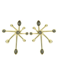 Crystal Starburst Earrings