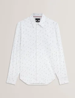 Ditsy Blooms Slim Long Sleeve Shirt