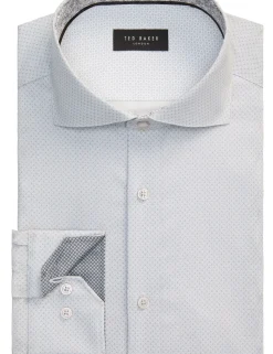 Dobby Stretch Cotton Slim Fit Shirt