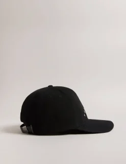Embroidered Logo Canvas Baseball Cap