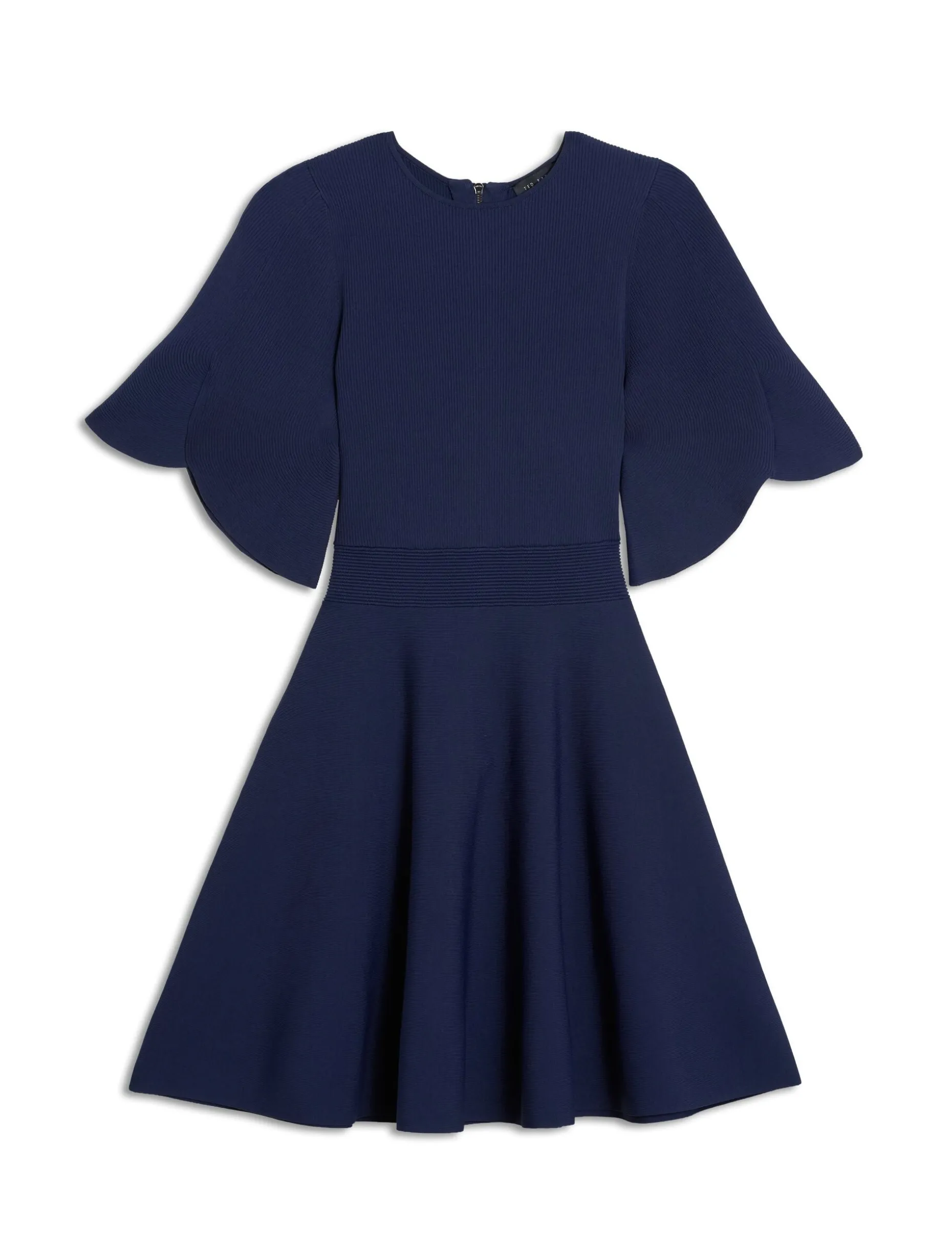 Fit-and-Flare Mini Dress
