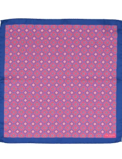 Geometric Tile Silk Pocket Square
