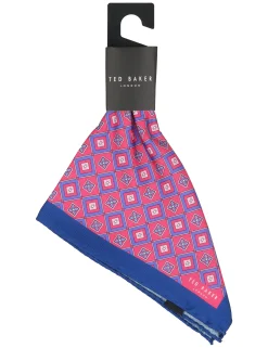 Geometric Tile Silk Pocket Square