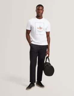 Goldfish Graphic Pure Cotton T-Shirt