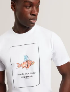 Goldfish Graphic Pure Cotton T-Shirt
