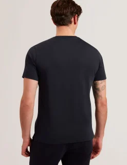 Graphic Print Crew Neck Cotton T-Shirt