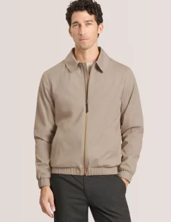 Harrington Zip-Through Bomber Jacket