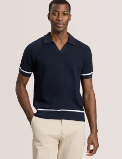 Knit Sweater Polo