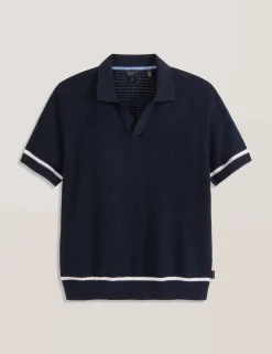 Knit Sweater Polo