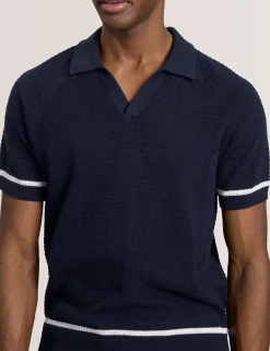 Knit Sweater Polo