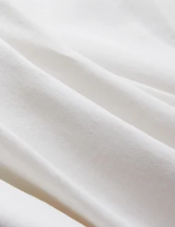 Lightweight Cotton Linen Crew Neck T-Shirt