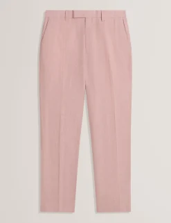 Linen Cotton Woven Dress Pants