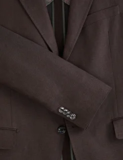 Linen Modern Fit Suit Jacket