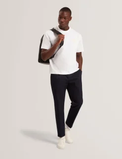 Logo Patch Oversized Cotton T-Shirt