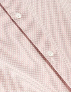Micro Geo Print Slim Short Sleeve Shirt