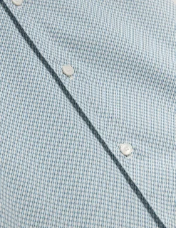 Micro Geo Print Slim Short Sleeve Shirt