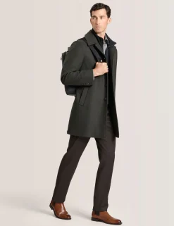 Overcoat with Bib
