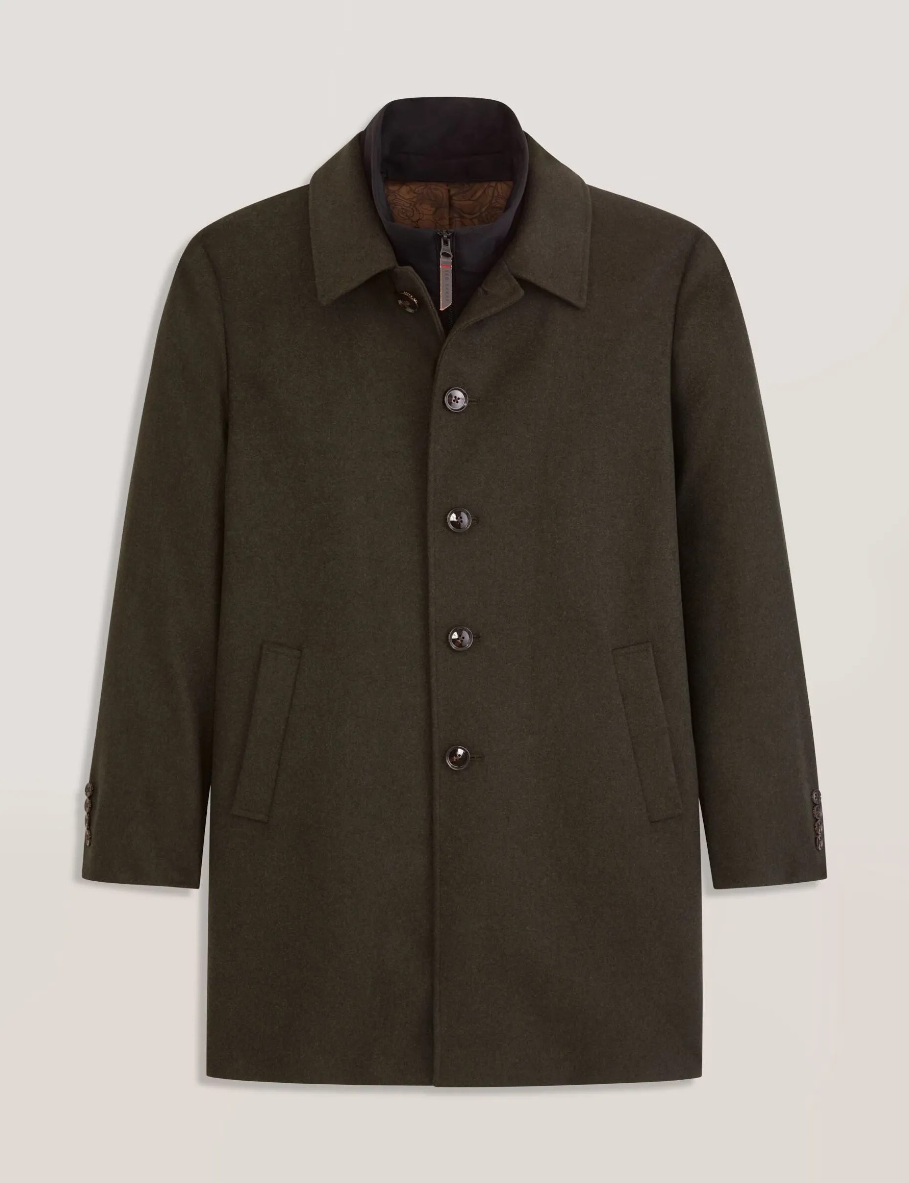 Overcoat with Bib