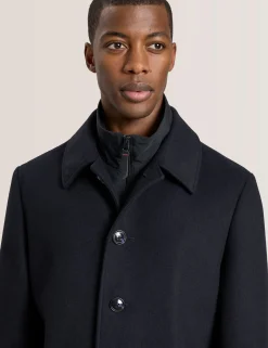 Overcoat with Bib