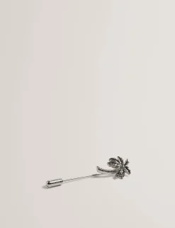 Palm Tree Cufflink Lapel Pin Set