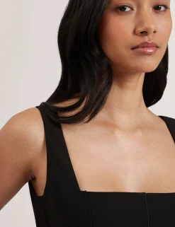 Panelled Wide Leg Tailored Jumpsuit