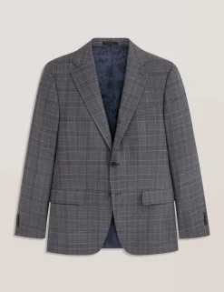 Plaid Suit Jacket