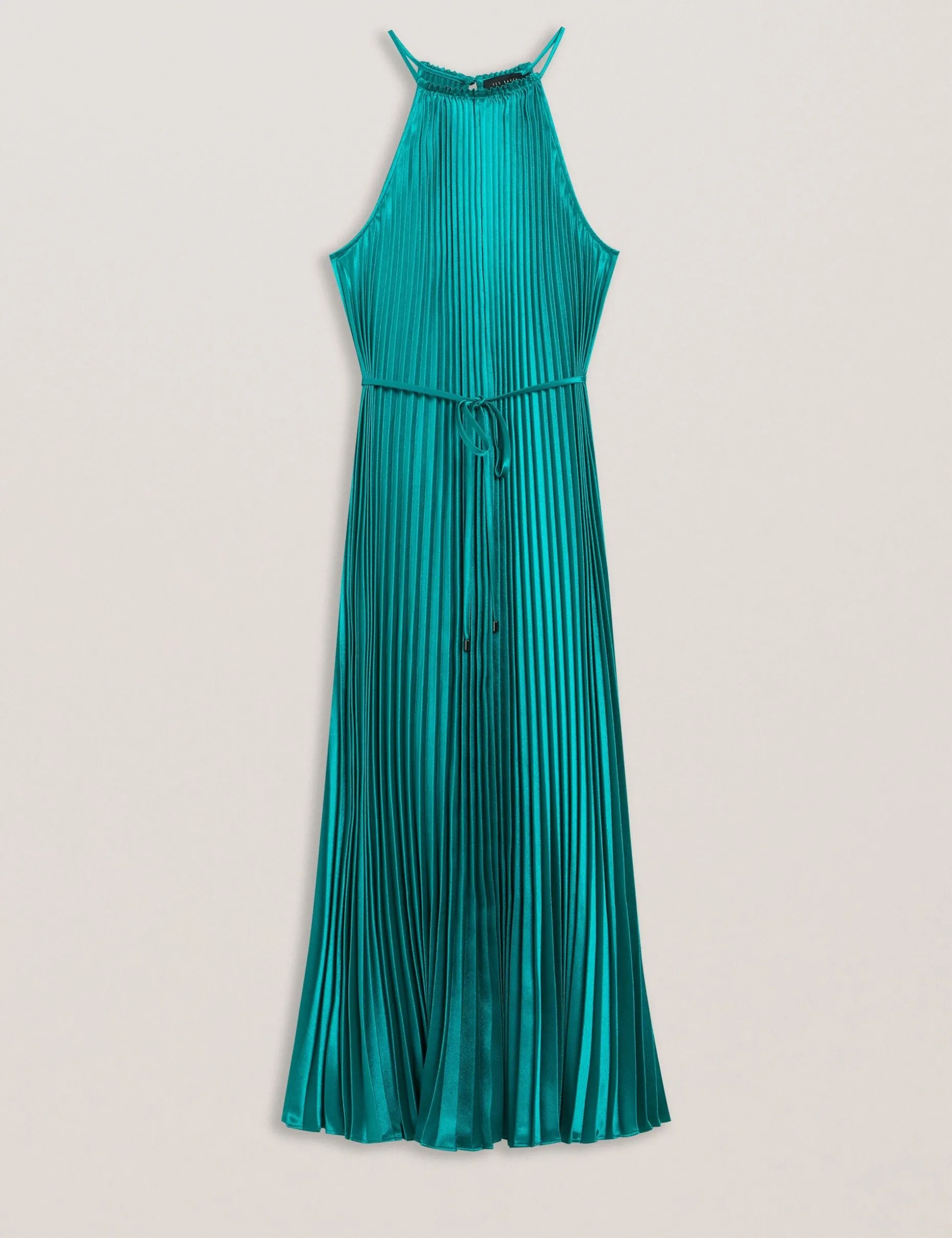 Pleated Midi Dress