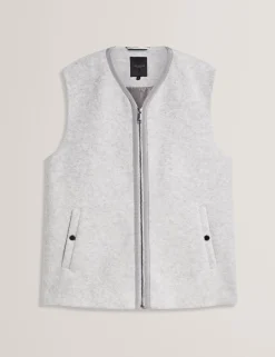 Polar Fleece Open Neck Gilet