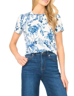 Porcelain Print Slim Fit T-Shirt