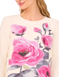 Print Floral Mini Dress