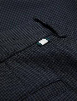 Puppytooth Check Slim Fit Pants