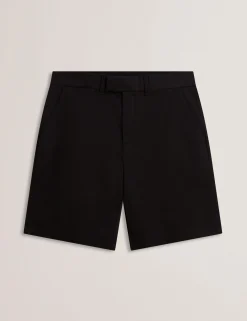 Regular Fit Cotton Blend Chino Shorts