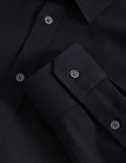 Regular Fit Knitted Jersey Shirt