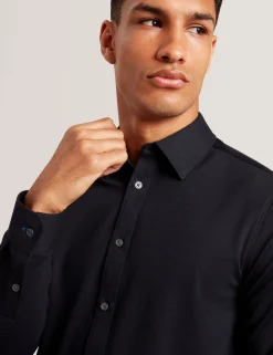 Regular Fit Knitted Jersey Shirt