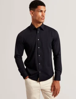 Regular Fit Knitted Jersey Shirt