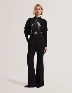Ribbed Knit Cropped Bolero Cardigan
