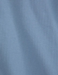 Ribbed Zip Polo