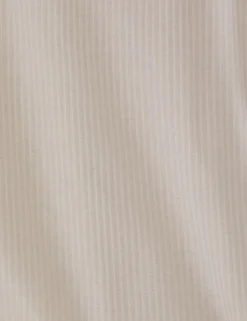 Ribbed Zip Polo