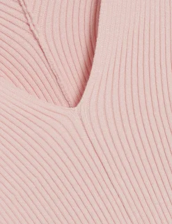 Rib Sculpt Sleeve Sweater