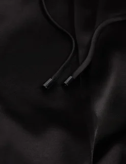 Satin Wide Leg Drawstring Joggers