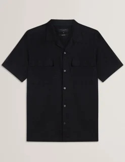 Short Sleeve Regular Fit Double Pocket Shirt