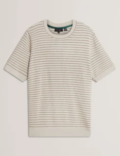 Short Sleeve Textured T-Shirt