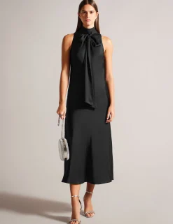 Sleeveless Midi Slip Dress