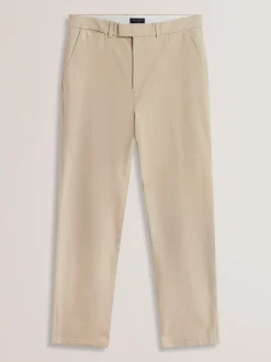 Slim Fit Cotton Blend Chinos