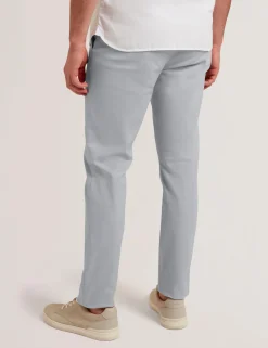 Slim Fit Cotton Blend Chinos